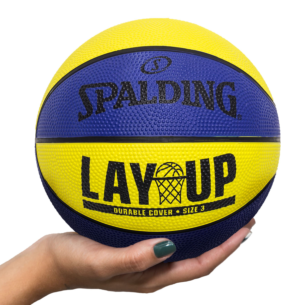 Mini Bola De Basquete Spalding Lay-Up-0