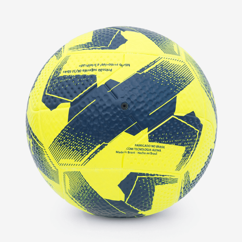 Bola de Futebol Campo Uhlsport Attack - Amarelo e Marinho 4