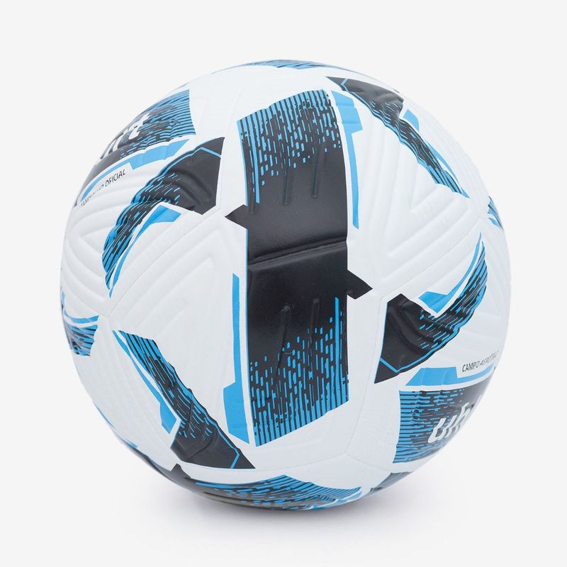 Bola de Futebol Campo Uhlsport Aerotrack - Branco e Azul 4