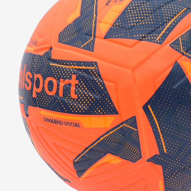 Bola de Futsal Uhlsport Aerotrack - Laranja e Preto 2