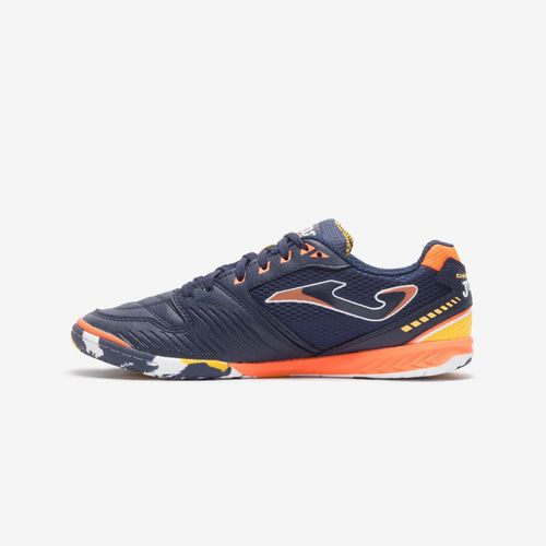 Chuteira de Futsal Joma Dribling - Marinho e Laranja