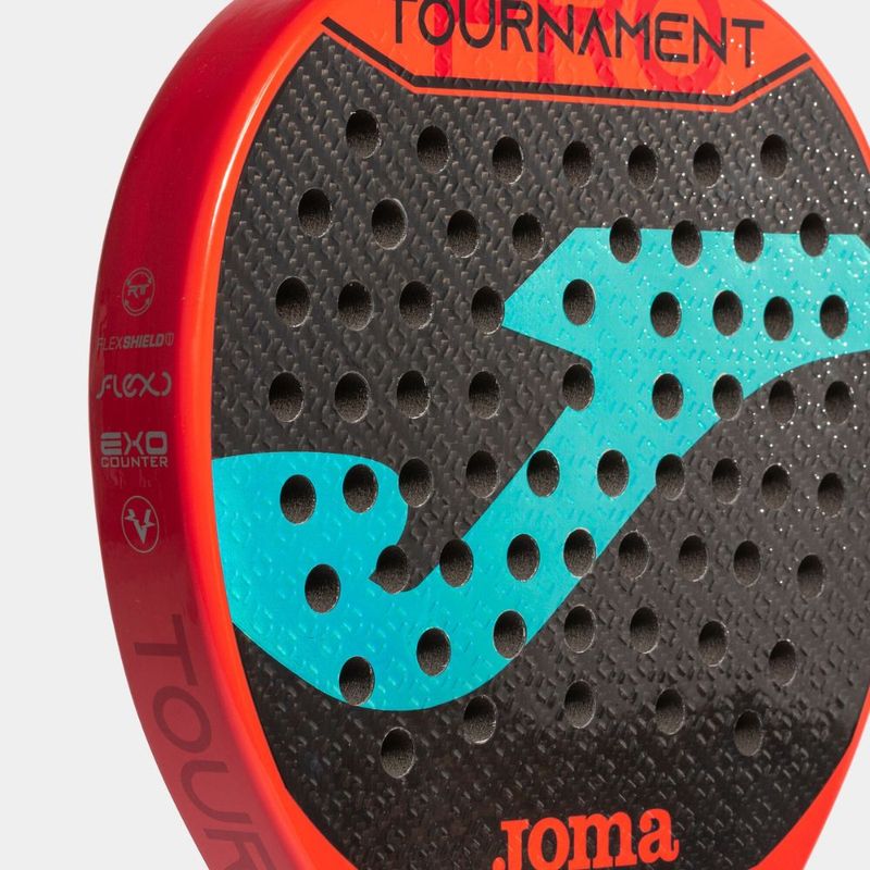 Raquete de Padel Joma Tournament - Vermelho e Preto - Joma