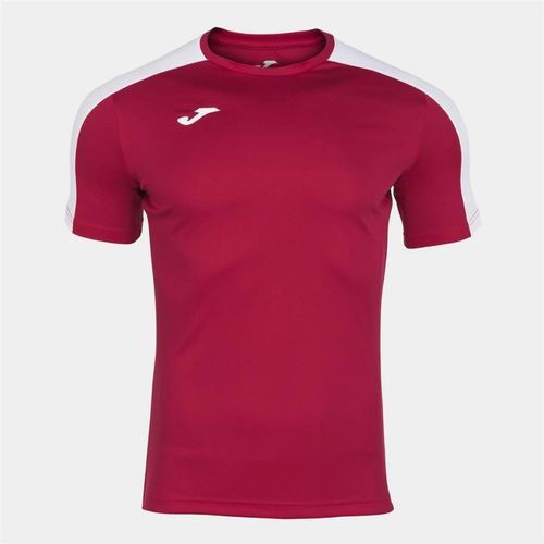 Camiseta Joma Academy - Vermelho e Branco