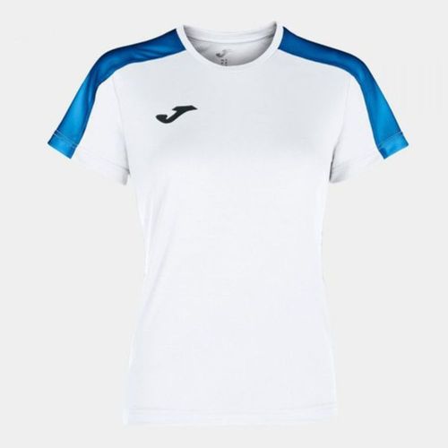 Camiseta Joma Academy Woman - Branco e Azul
