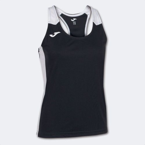 Regata Joma Record II - Preto e Branco