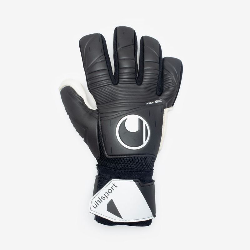 Luva De Goleiro Uhlsport Supersoft HN - Preto e Branco