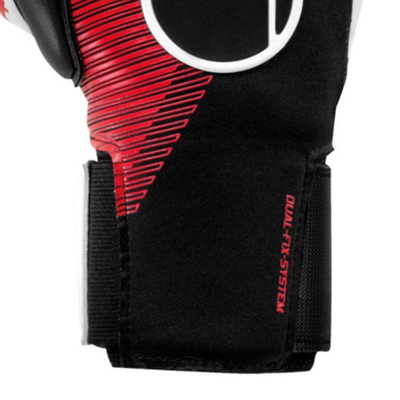 Luva De Goleiro Uhlsport Powerline Absolutgrip Finger Surround - Vermelho e Preto 7