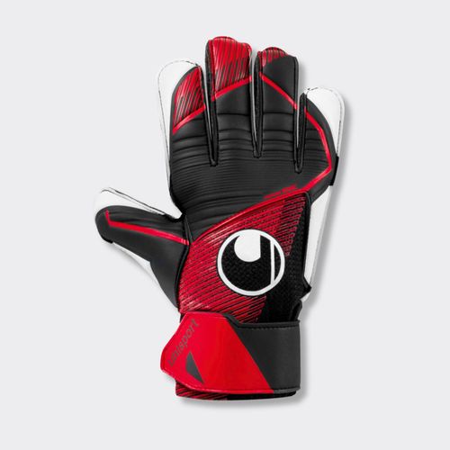 Luva De Goleiro uhlsport Powerline Starter Soft - Vermelho e Preto