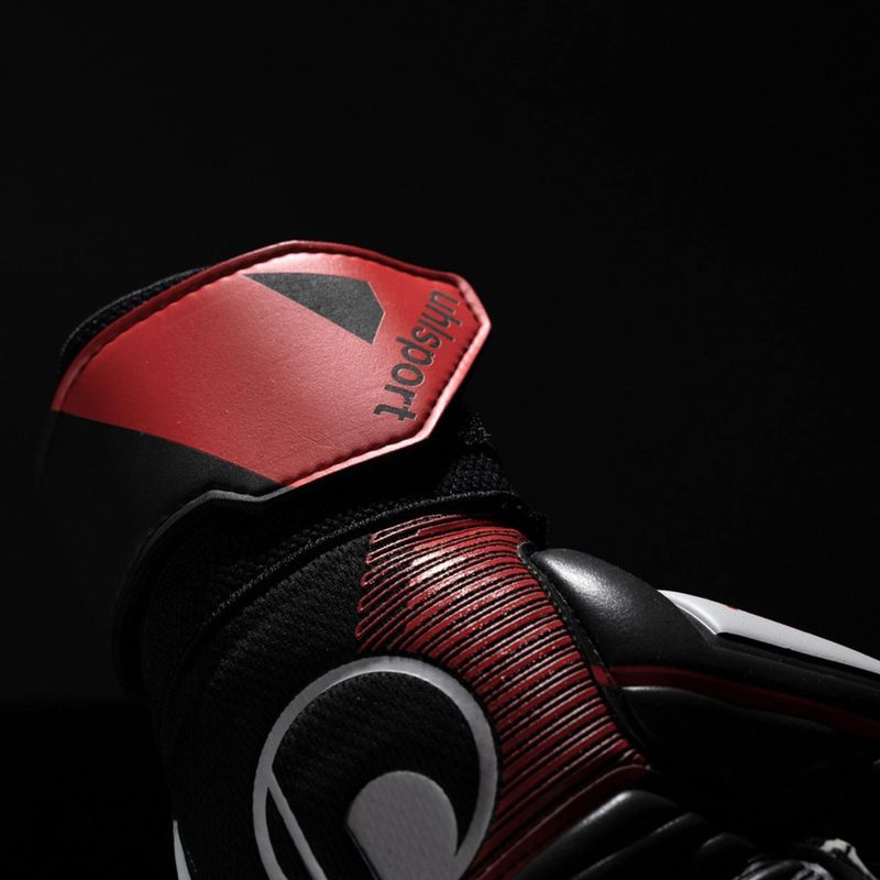 Luva-De-Goleiro-Uhlsport-Powerline-Soft-Pro---Vermelho-e-Preto
