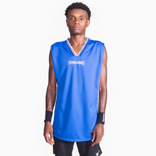 Regata Spalding Jersey Mesh - Azul e Preto