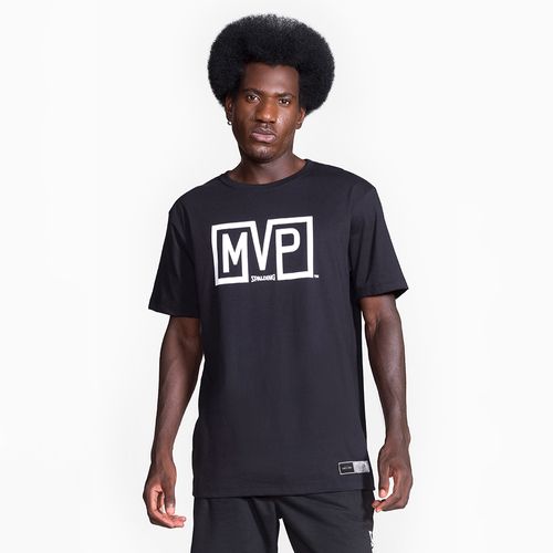 Camiseta Spalding MVP - Preto e Branco