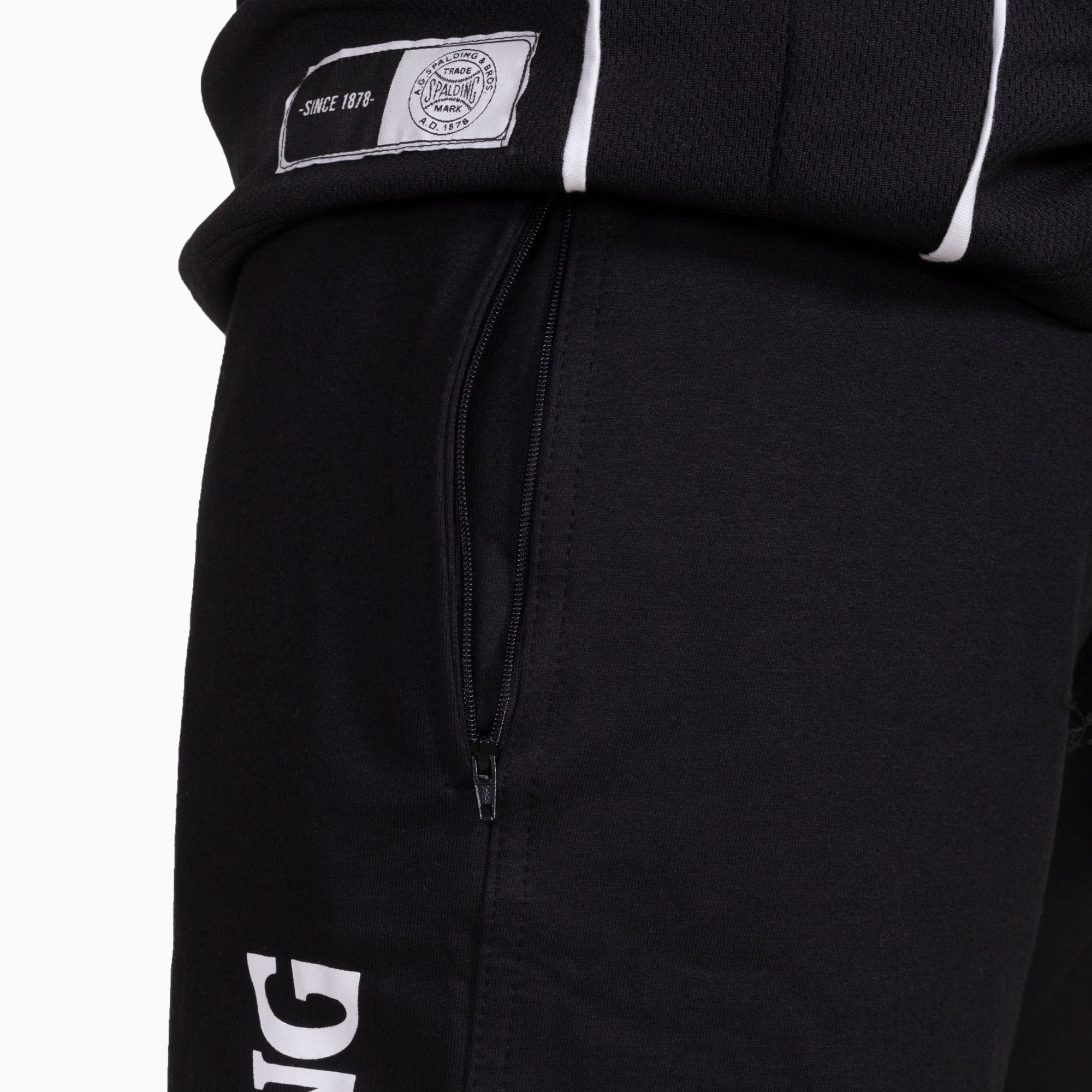 Bermuda Spalding Anywhere - Preto e Branco-3