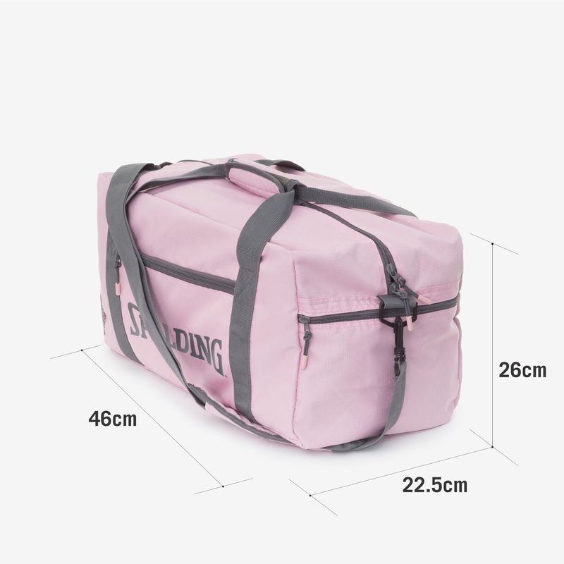 Bolsa Spalding Gym 30 - Rosa e Cinza 7