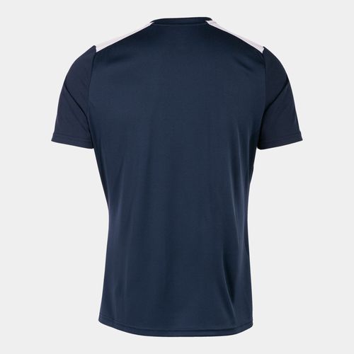 Camiseta Joma Championship VII - Azul Marinho e Branco