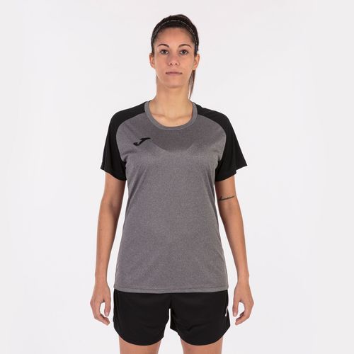 Camiseta Joma Academy IV Woman - Cinza e Preto