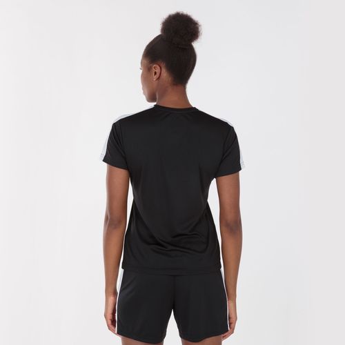 Camiseta Joma Academy Woman - Preto e Branco