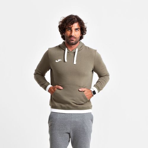 Blusa Moletom Joma Confort II C/Capuz - Caqui