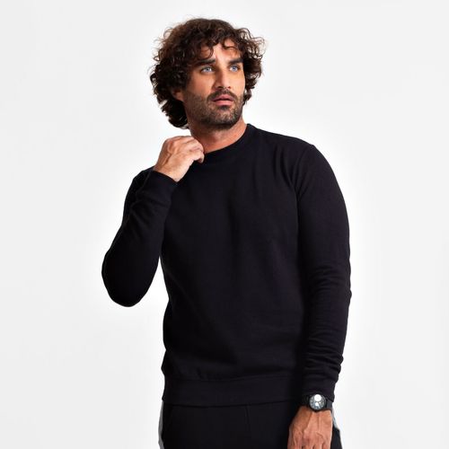 Blusa Moletom Joma Montana Sem Capuz - Preto