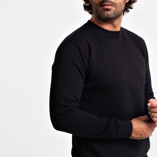 Blusa Moletom Joma Montana Sem Capuz - Preto