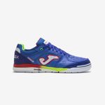 Chuteira de Futsal Joma Top Flex Rebound - Azul e Vermelho Chuteira de Futsal Joma Top Flex Rebound - Azul e Vermelho