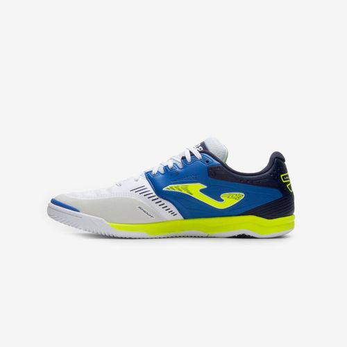 Chuteira de Futsal Joma Cancha - Branco e Azul