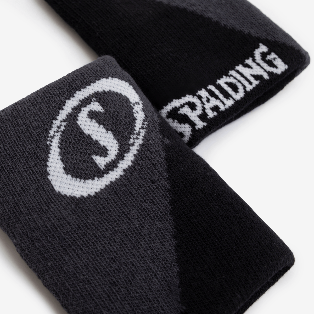 Munhequeira Spalding Double - Preto e Cinza-3