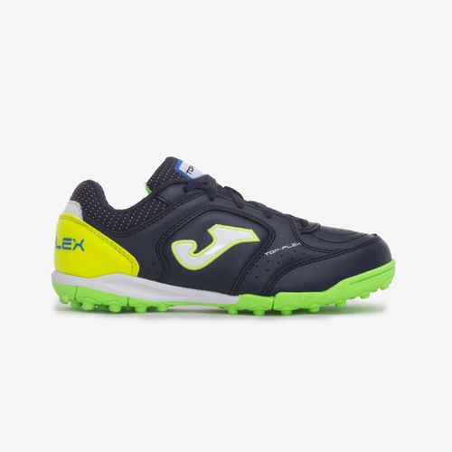 Chuteira De Society Joma Top Flex Infantil - Marinho e Verde