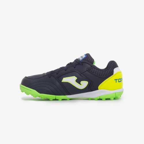 Chuteira De Society Joma Top Flex Infantil - Marinho e Verde