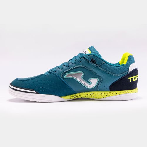 Chuteira De Futsal Joma Top Flex - Verde e Marinho