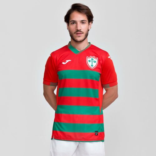 Camisa Joma Portuguesa I Jogador - Vermelho e Verde