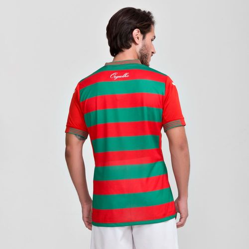 Camisa Joma Portuguesa I Jogador - Vermelho e Verde