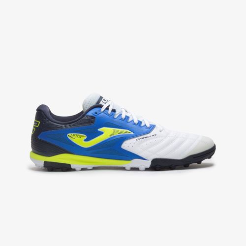 Chuteira de Society Joma Cancha - Branco e Azul