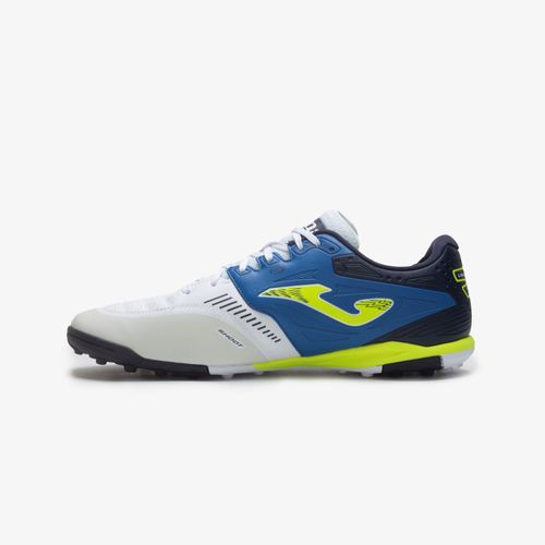 Chuteira de Society Joma Cancha - Branco e Azul