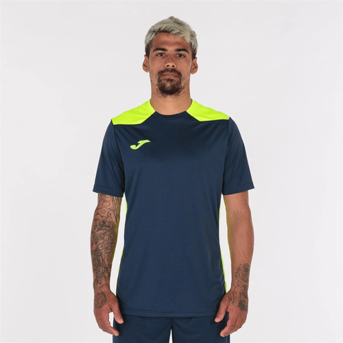 Camiseta Joma Championship VI - Azul Marinho