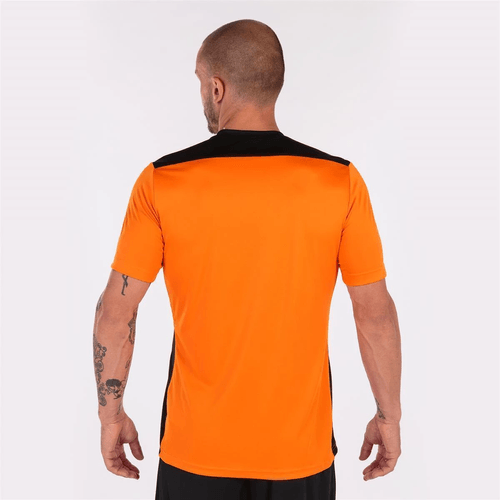 Camiseta Joma Championship VI - Laranja e Preto