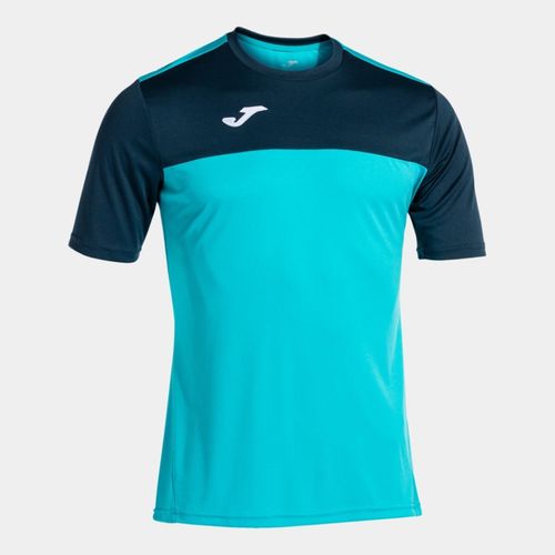Camiseta Joma Winner - Azul Turquesa e Marinho
