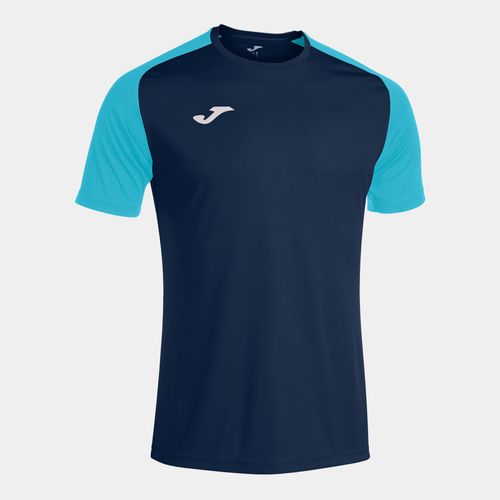 Camiseta Joma Academy IV - Azul Marinho e Turquesa