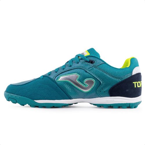 Chuteira De Society Joma Top Flex - Verde e Marinho