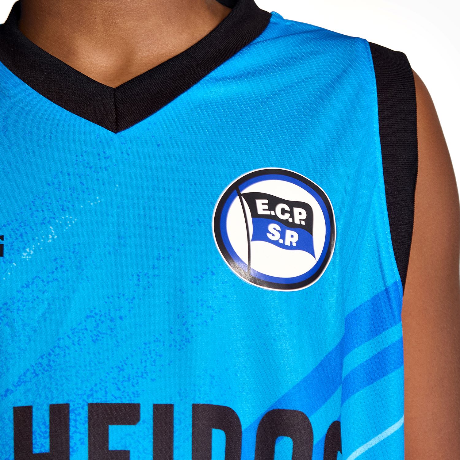 Regata Spalding Pinheiros Fan Base ECP Warm Up Infantil 24/25 - Azul-2