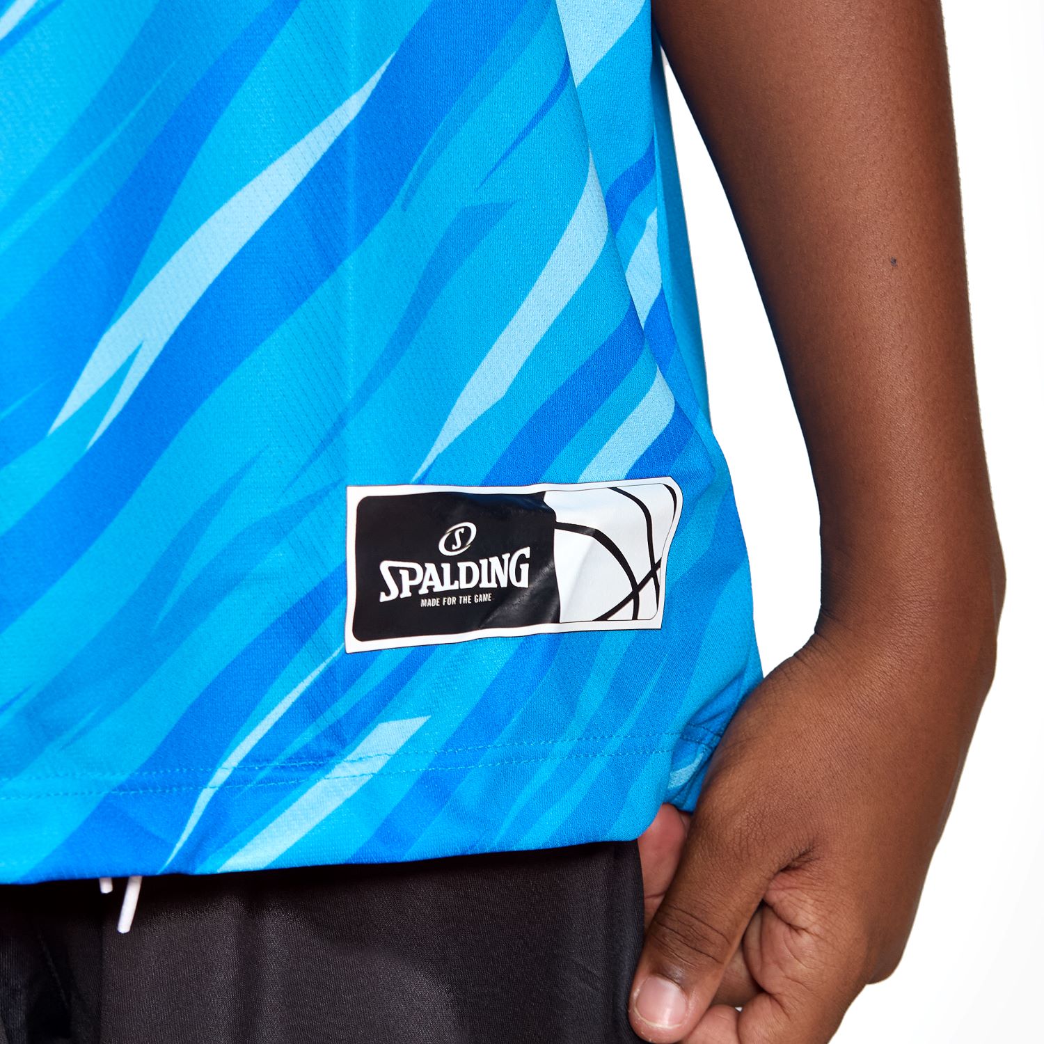 Regata Spalding Pinheiros Fan Base ECP Warm Up Infantil 24/25 - Azul-3