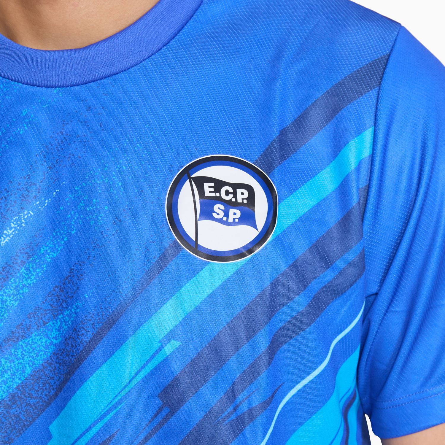 Camiseta Spalding Pinheiros Fan Warm Up ECP 24/25 - Azul-2