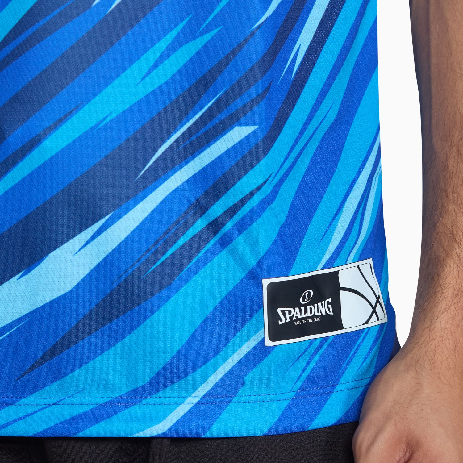 Camiseta Spalding Pinheiros Fan Warm Up ECP 24/25 - Azul-3