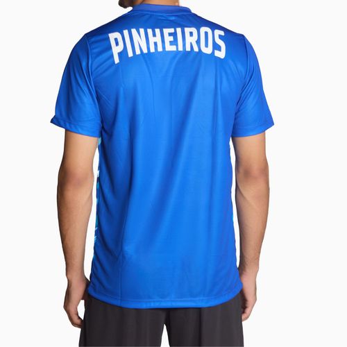 Camiseta Spalding Pinheiros Fan Warm Up ECP 24/25 - Azul