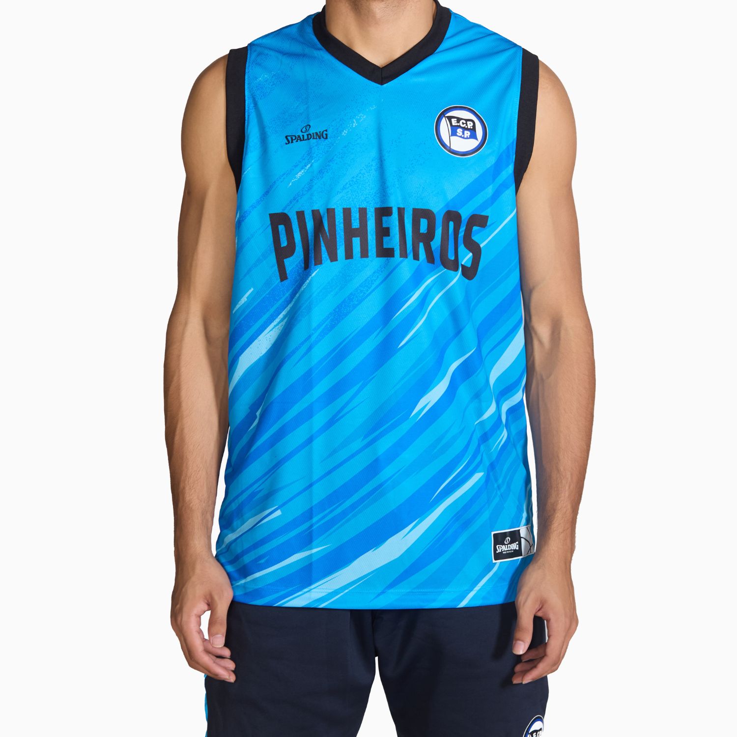 Regata Spalding Pinheiros Fan Base ECP Warm Up 24/25 - Azul-0