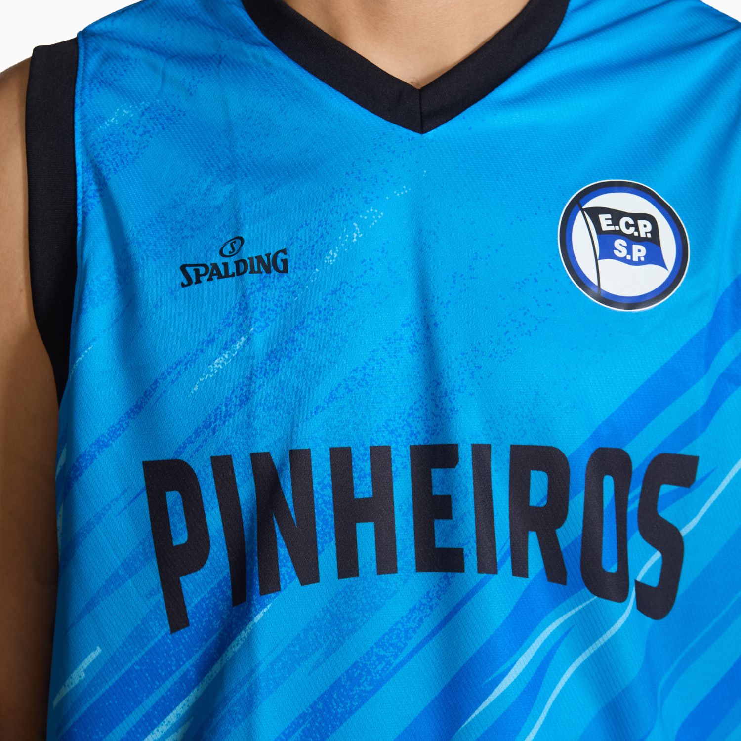Regata Spalding Pinheiros Fan Base ECP Warm Up 24/25 - Azul-2