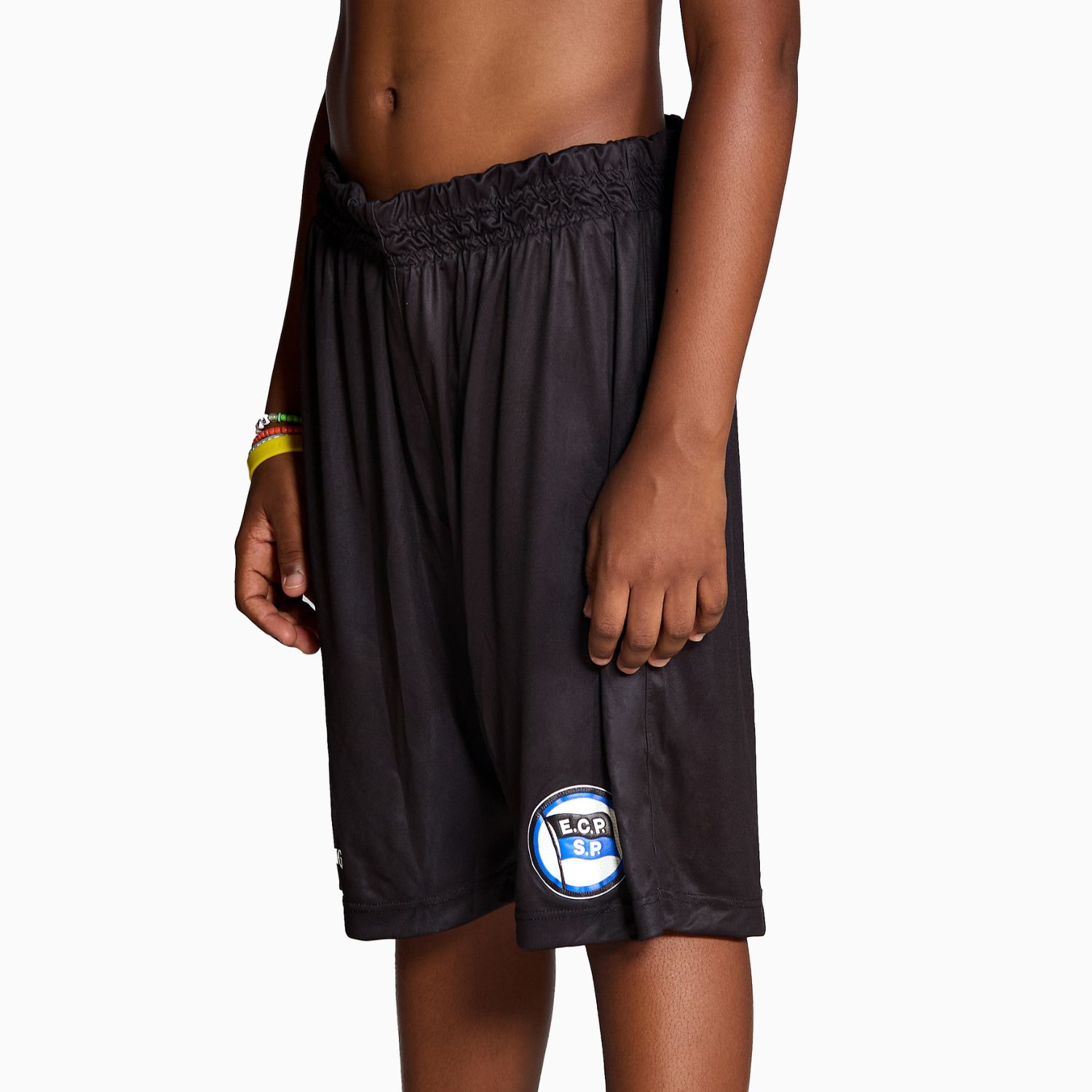 Bermuda Spalding Pinheiros Fan Training ECP 24/25 Infantil - Preto-0