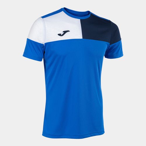 Camiseta Joma Crew V - Azul e Marinho