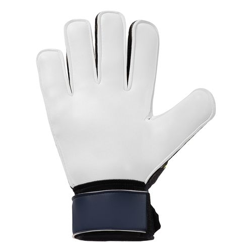 Luva De Goleiro uhlsport Prediction Starter Soft - Azul Marinho e Amarelo