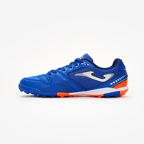 Chuteira de Society Joma Dribling - Azul e Laranja