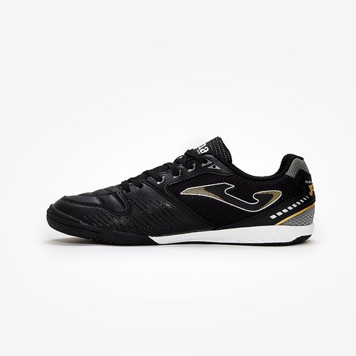 Chuteira de Futsal Joma Dribling - Preto e Branco
